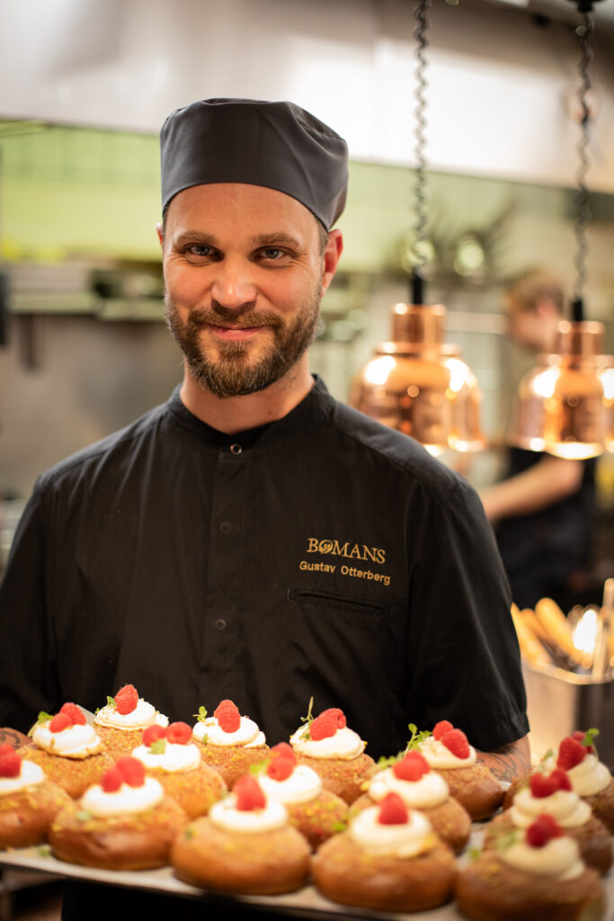 Gustav Otterberg, Head Chef at Bomans Hotel, Trosa