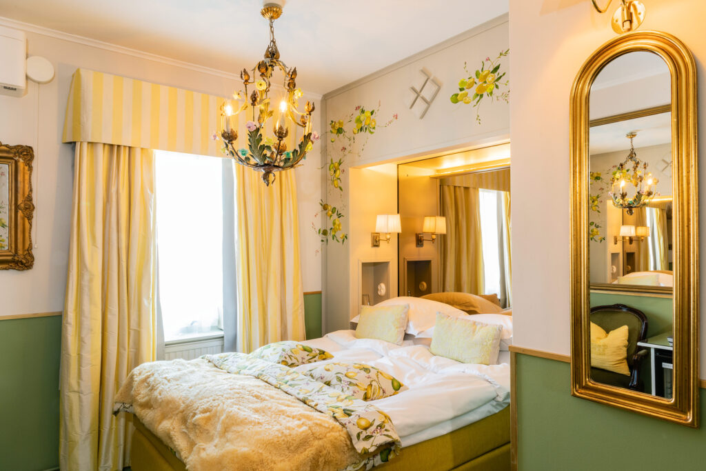 Limone, hotellrum, Bomans Hotell, Trosa