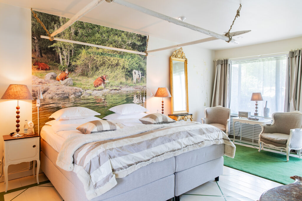 Bomanshotell, Hotellrum, hotellsvit