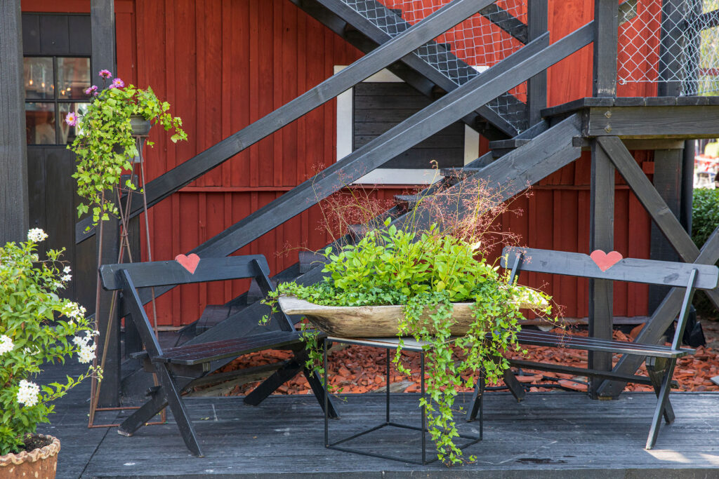 Bomans trädgård, Bomans hotell, Trosa