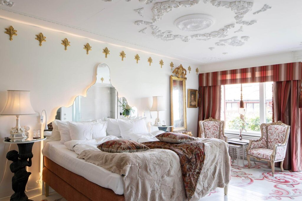 Prada, Bomans Hotell, Petit Trianon, golvmålningar, Marie-Antoinette, Versailles