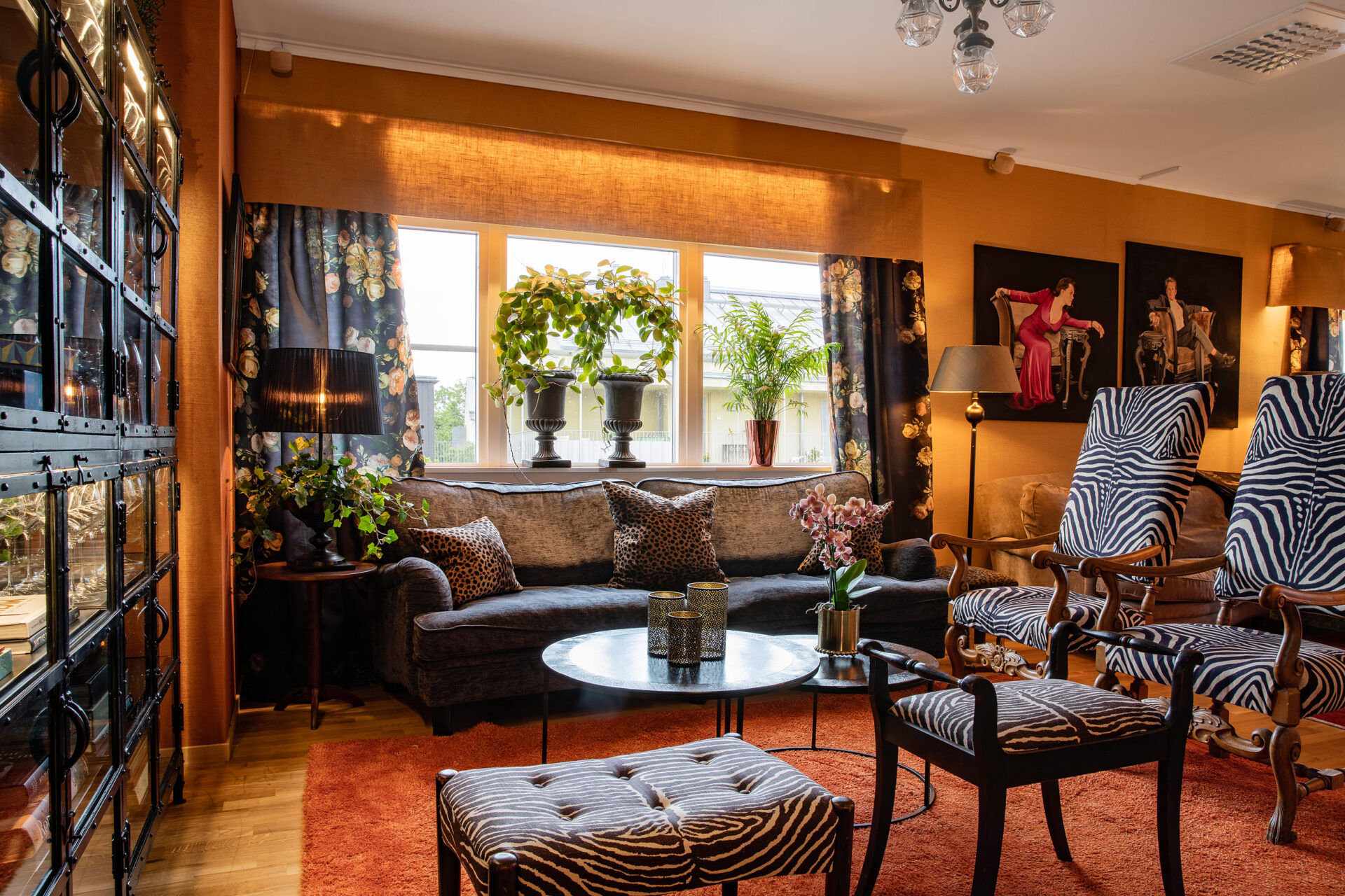 Bomans hotell, livingroom, boutiquehotell