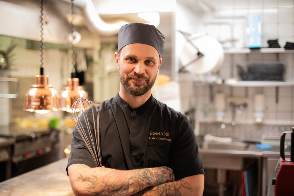 Gustav Otterberg, Head Chef, Bomans Hotel, Trosa