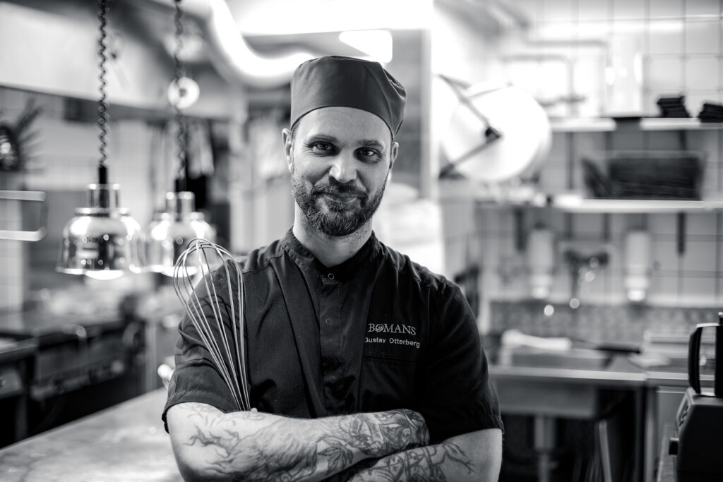 Gustav Otterberg, kökschef Bomans Hotell, Trosa