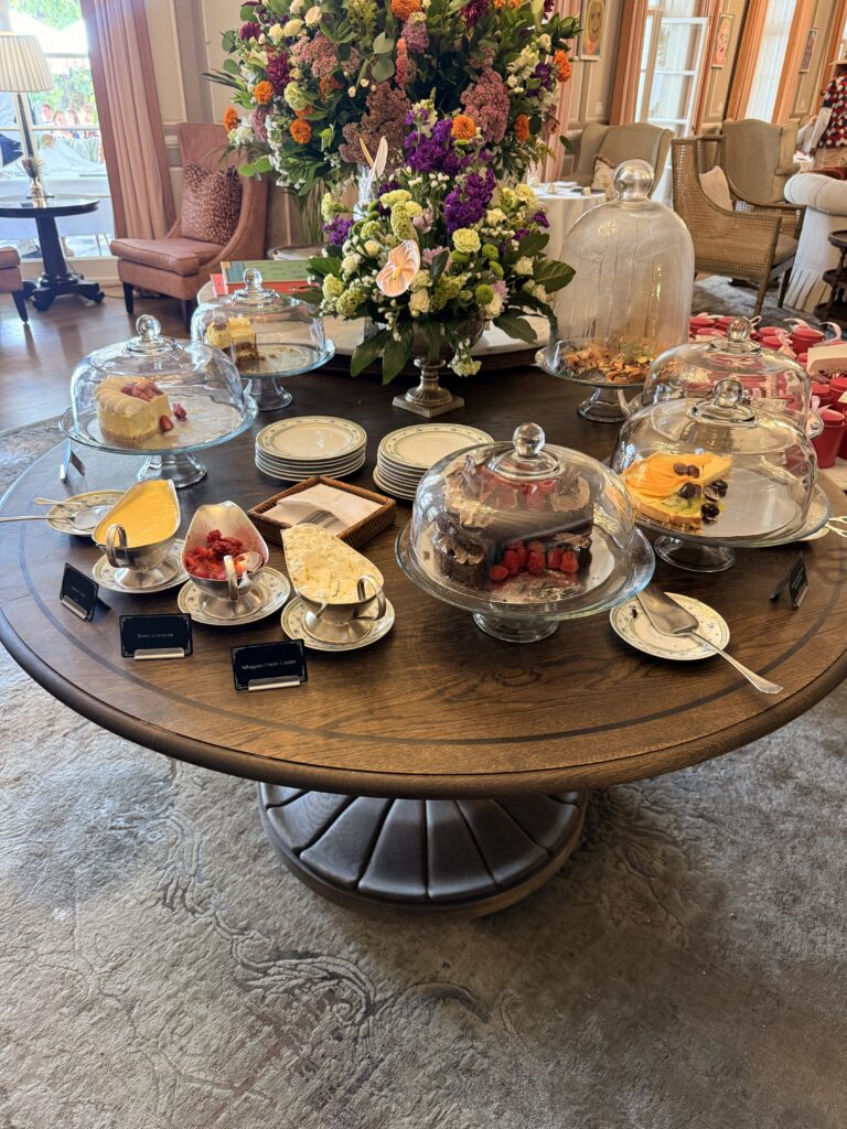 Afternoon tea, Mount Nelson, Cape Town, Bomans Hotel
